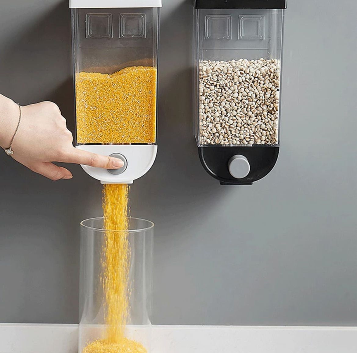 1500ml Self-Adhesive Grain Dispenser