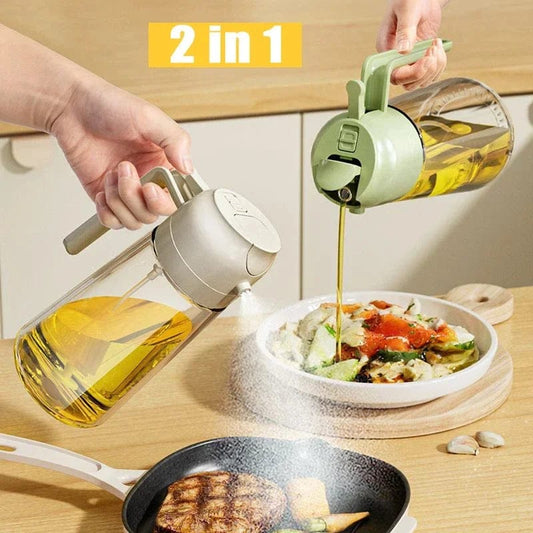 2-in-1 Oil Sprayer Bottle | 400 ML